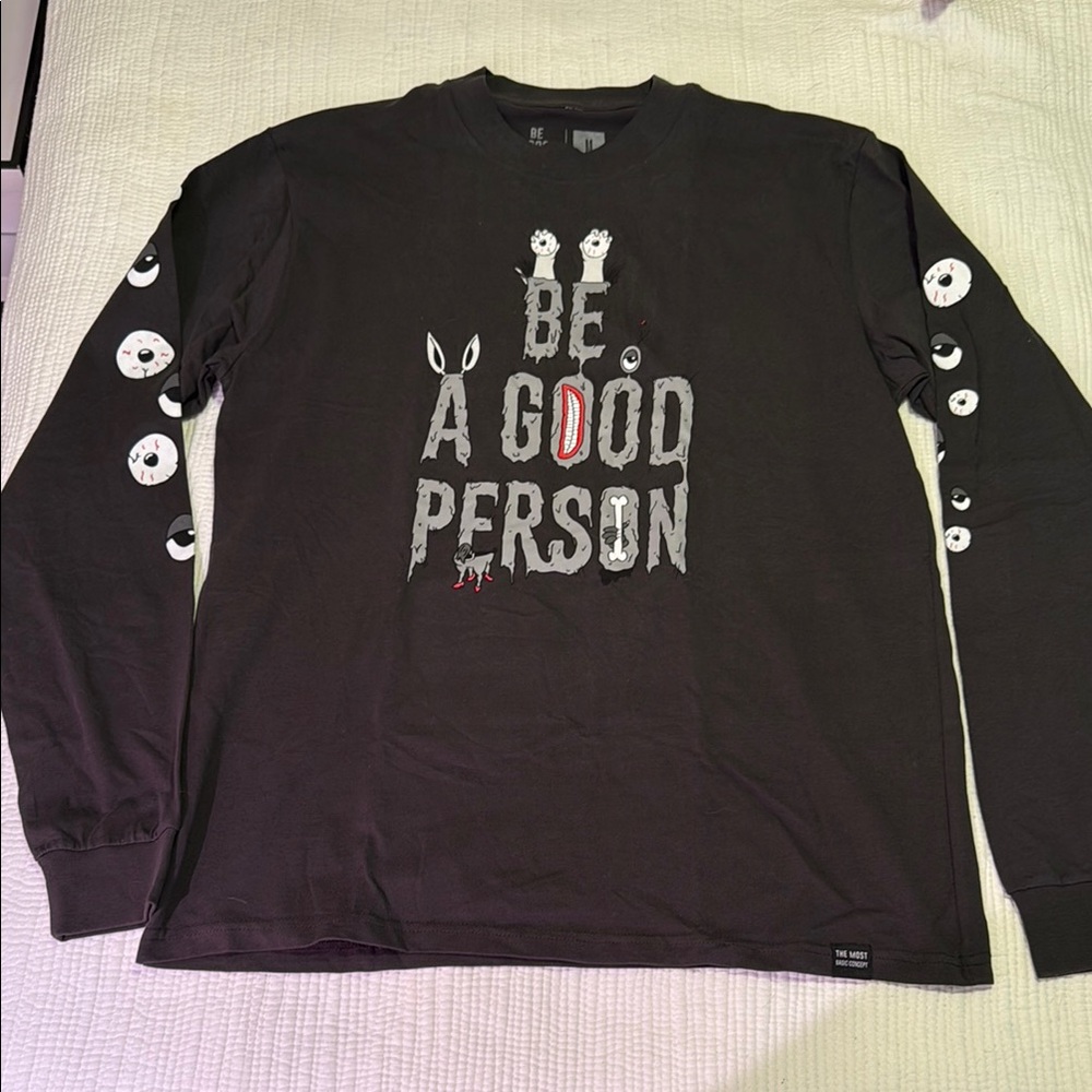 New Be A Good Person Aaahh!!! Real Monsters Long Sleeved Shirt BAGP Halloween